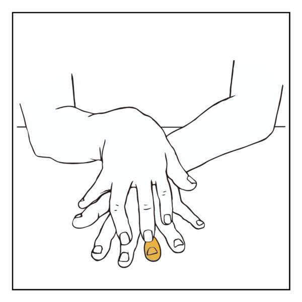 指のフロッタージュ（主観）