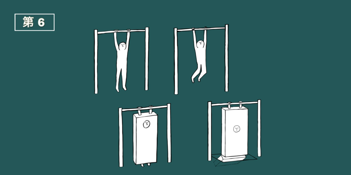 キュービック体操第6(振り子)